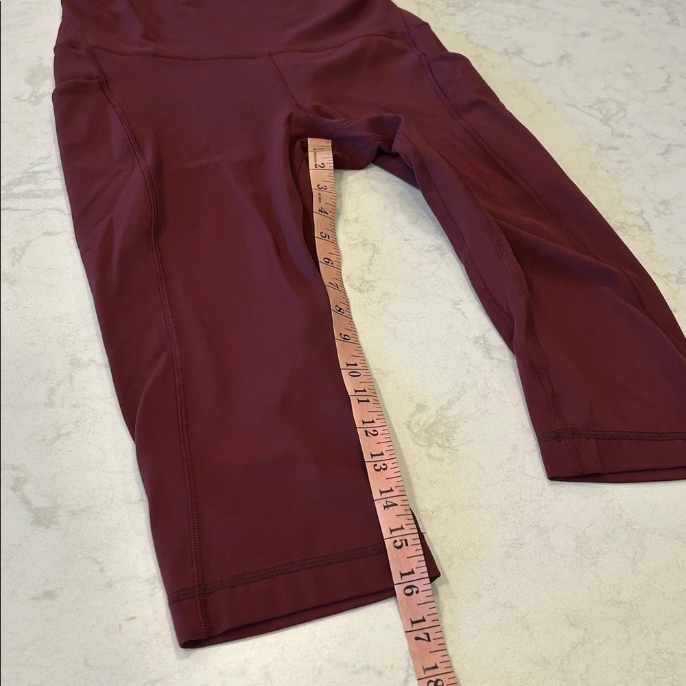 Lululemon Side Pocket Crop High Waist Leggings 22